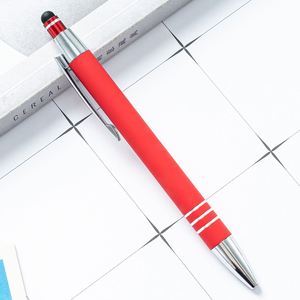 Stylo bille multifonctionnel 3-en-1 en métal avec lumière LED et stylet haute sensibilité - Échantillon gratuit - Product Image 1