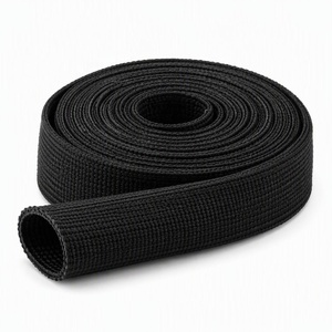 Funda Termocontraíble de Fibra de Vidrio Negra de Adhesión Perfecta, Contracción 2:1, para Protección de Cables en Equipos de Automatización Industrial - Product Image 3