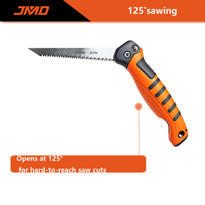 Sierra de mano plegable JMD bimetálica BIM de 17 cm para paneles de yeso, madera y plástico - Product Image 3