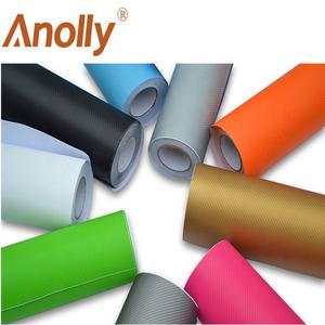 Anolly Free Sample Anti <strong>Pollution</strong> Foil 3D Carbon Fiber <strong>Car</strong> Wrap Vinyl Bubble Free Channel <strong>Sticker</strong> - Product Image 4