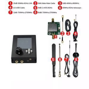 Portapack H2 HackRF One R9 V2.0.0 1MHz-6GHz Noir SDRRadio Kit + 5pcs Antennes + 0.5ppm TCXO - Product Image 3