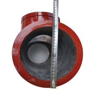 Tubo ceramico in carburo di silicio legato a reazione come rivestimento per tubo d'acciaio - Product Image 4