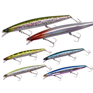 Pesca de agua salada Señuelos duros artificiales Senuelos De Pesca Flotante Minnow Bait Jerkbait Tide Minnow Hundimiento Minnow Señuelo para lubina - Product Image 1