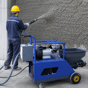 Máquina de Pulverización de Mortero Zhongyun, Alto Momento de Carga, Potencia de 4kw, Capacidad del Tolva de 5L, Proveedor Confiable para la Construcción - Product Image 1