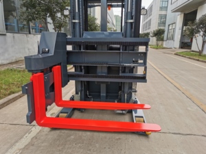 Montacargas Trilateral Heli con Certificación CE, 3300 lb (1500 kg), Carretilla Elevadora para Pasillos Muy Estrechos, Altura Máxima de Elevación de 10 m para Almacenamiento en Estanterías Altas, <span class=keywords><strong>AGV</strong></span> - Product Image 4