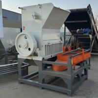 Broyeur industriel de plastique PET, HDPE, PVC, ABS, machine à broyer les déchets, matériaux de recyclage post-usage, 500-2000 kg pour usine