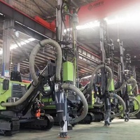 Foreuse de roche sur chenilles de type divisé 90-140 mm à commande directe d'usine pour le forage DTH, l'exploitation minière en carrière, le dynamitage et la construction