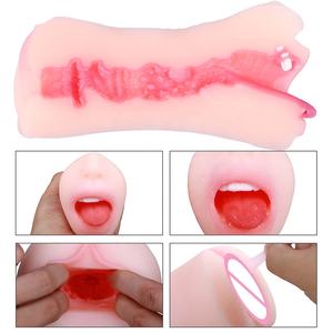 2 In 1 Blow Job Volwassen Seksspeeltjes Voor Mannen Masturbator Vagina Masturbatie Speelgoed Voor Mannelijke Mond Kanaal Masturbator - Product Image 4