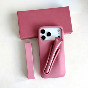 <span class=keywords><strong>Cover</strong></span> per cellulari <span class=keywords><strong>in</strong></span> silicone antiurto stile Ins per iPhone 17/16/15/14/13/12/11 Pro Max con scatola a forma di rossetto a copertura totale - Product Image 5