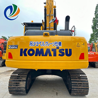Excavatrice sur chenilles Komatsu PC200 d'occasion de haute qualité, très demandée