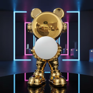 Lampada Decorativa a Forma di Astronauta in Resina Dipinta Ecologica, Personaggio di <span class=keywords><strong>Film</strong></span> e TV, Luce Decorativa per Natale e <span class=keywords><strong>Capodanno</strong></span>, Direttamente dalla Fabbrica - Product Image 5