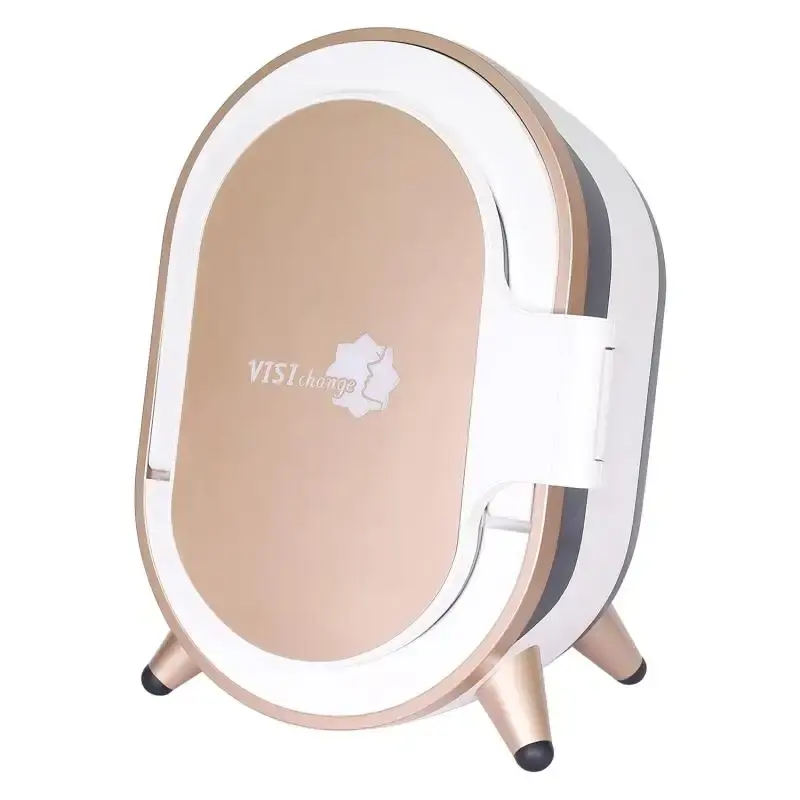 Haute technologie 8 professionnel scan visage numérique 4d 8d scanner miroir intelligent analyseur de peau du visage visage visia machine d'analyse