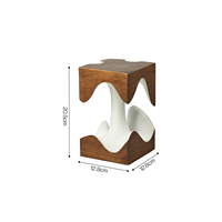 Ornement créatif en résine Wabi-Sabi, minimaliste et moderne, figurines de fruits empilables pour la décoration intérieure de la maison ou du bureau