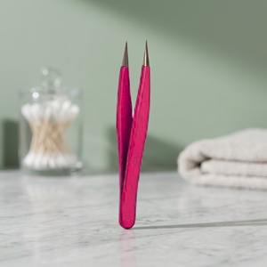 ASAP BEAUTY PAKISTAN Pince à épiler pour cils en acier inoxydable doré avec logo personnalisé Modèle ABP-0036-12 10mm Pointe lisse Précision Durable - Product Image 2