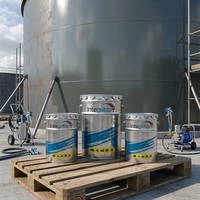Peinture acrylique à séchage rapide, anticorrosion, écologique, faible teneur en COV, imperméable, durable, revêtement industriel pour la construction et le métal
