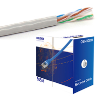 Cable de Red Cat6 SFTP, Cable Ethernet Lszh de 200m, Resistente al Agua para Exteriores, Cat6, Cat6a, Cat7, Cable CCA/Cu de 305m (1000 pies) de Longitud