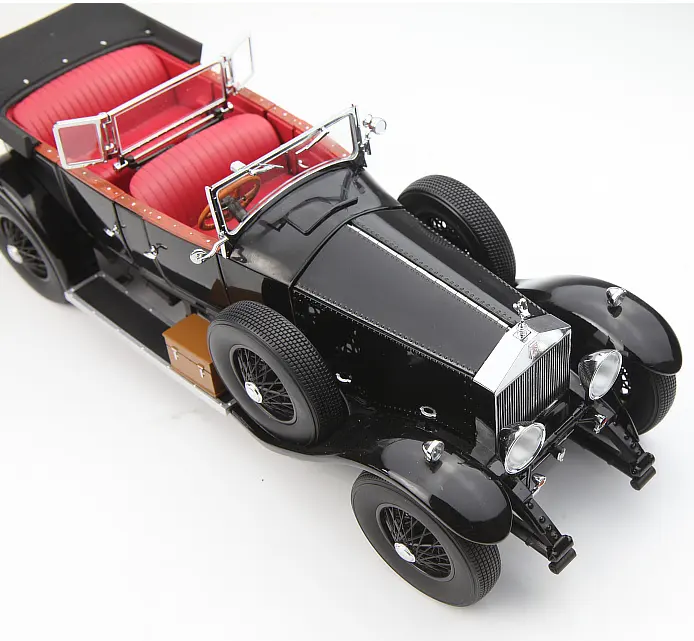 Oem 1/18 diecast miniatura carros antigos, carro clássico brinquedos para a coleção