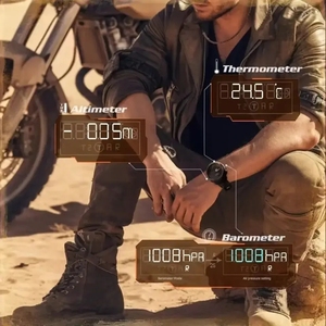 NUEVO Reloj Deportivo Digital para Hombre NORTH EDGE MARS Pro, Caja de Fibra de Carbono, Altímetro, Barómetro, Brújula, Resistente al Agua 50M - Product Image 5
