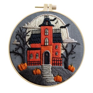 मूल नए उत्पाद कढ़ाई दीदी हेलोलीन हस्तनिर्मित कपड़े पैकेज किट रचनात्मक हस्तनिर्मित सुई - Product Image 3