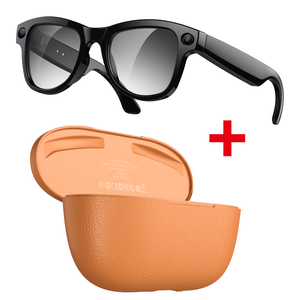 Lunettes intelligentes M02 avec IA ChatGPT, caméra Meta, traduction, étui <span class=keywords><strong>de</strong></span> charge, transfert WIFI, appel vocal BT, enregistrement vidéo, lunettes <span class=keywords><strong>de</strong></span> soleil - Product Image 2