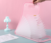 Petite QUANTITÉ MINIMALE DE COMMANDE Étanche En Plastique Multi Poches De Poche Document Sac Snap Bouton