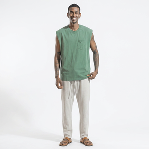 Débardeurs pour hommes sans manches avec logo personnalisé, style urbain, été, prix abordable, personnalisables - Product Image 1