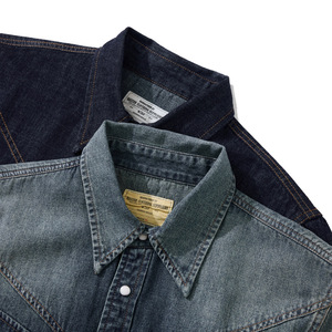 Chemises d'é<span class=keywords><strong>t</strong></span>é pour hommes, vêtements pour hommes, nouveau style, <span class=keywords><strong>t</strong></span>-<span class=keywords><strong>shirt</strong></span> vintage, chemise décontractée en denim délavé à manches courtes pour hommes, vêtements pour hommes - Product Image 4