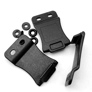 Clip de ceinture robuste en fibre de verre noire, moulé par injection de précision, avec quincaillerie en acier inoxydable, pour sports de plein air, directement de l'usine - Product Image 5