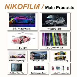 สเปรย์เคลือบกันน้ำ NIKO สำหรับกระจกรถยนต์ นาโน ไฮโดรโฟบิก ป้องกันน้ำเกาะ - Product Image 4