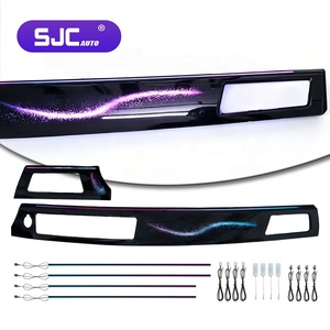 Intérieur de voiture SJC pour BMW Série 3 (E90) modèles 2005-2012, éclairage ambiant <span class=keywords><strong>automatique</strong></span> à LED rotatif 64 couleurs, style symphonie galaxie - Product Image 1