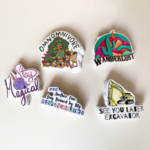 Tùy Chỉnh Không Thấm Nước Vinyl PVC Chết Cắt Sticker Biểu Tượng Nhãn Dán In Ấn Cho Máy Tính Xách Tay Chai Nước - Product Image 3