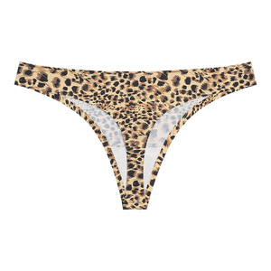 String sans couture une pièce pour femme, slip sexy taille basse, slip léopard, design brésilien, <span class=keywords><strong>culotte</strong></span> haute élastique pour femme - Product Image 6