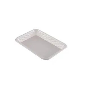 Polypropylene Disposable 30cm Tray PS Rectangle Plate Dishes Paper Plates Party Supplies Clear Plastic Round Plastic for Party