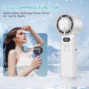 2025 New Portable Rechargeable <b>Mini</b> <b>USB</b> <b>Fan</b> Foldable Fast Cooling 3600mAh Plastic Brushless Motor Three-Speed Handheld Outdoor - Product Image 6