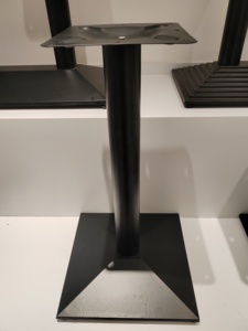 Modern Scandinavian Wood <b>Chair</b> Base with Cross <b>Support</b> Round Footplate PU Leather Liner Solid <b>Back</b> for Living Room <b>Chair</b> - Product Image 6