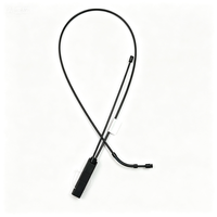 Câble de déverrouillage du capot avant OEM A2128800559, câble de commande du capot pour Mercedes Benz W212 C218, pièces détachées automobiles