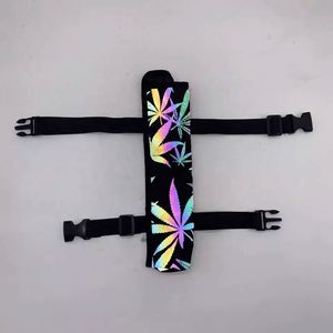 Abanico de Mano Grande Holográfico con Bolsa Iridiscente, Nuevo Estilo 2023 - Product Image 6