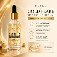 Sérum visage BEIKE OEM 24K or, acide hyaluronique, niacinamide, hydratation intense, anti-âge, éclaircissant, essence pour le visage contre les taches brunes
