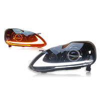 Phares avant LED DRL modifiés 12V pour 2004-2009 avec température de couleur 6000K, état neuf