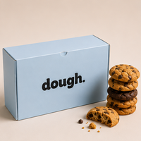 Boîte d'emballage en carton ondulé personnalisée pour boulangerie, boîte en papier de qualité alimentaire pour biscuits, gâteaux, beignets, à emporter avec logo