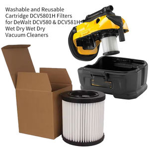 ตัวกรองเครื่องดูดฝุ่นแบบเปียกและ DCV581H สำหรับ DCV580 DeWalt สามารถซักได้ตลับหมึกนำกลับมาใช้ใหม่ได้ DCV5801H คู่มือและแหล่งพลังงานไฟฟ้า - Product Image 5
