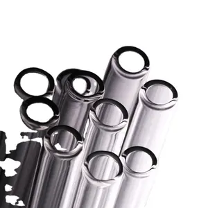 USPタイプI5.0中性ホウケイ酸フリントと琥珀色の異なる直径ガラス管価格ガラス管メーカー