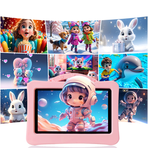 <b>Touch</b> IPS <b>Screen</b> Parental Control Anti Drop 7 Inch 4GB+64GB WiFi Android 15 Gaming Kids Study Shockproof Educational Tablet <b>PC</b> - Product Image 3
