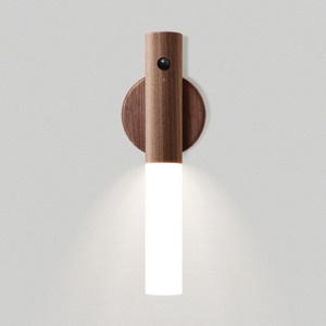 Wooden Smart Wall Mounted <b>LED</b> Motion <b>Sensor</b> <b>Light</b> - Product Image 1