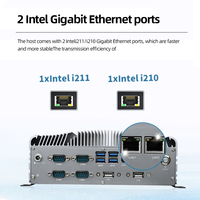 Mini PC Direct Usine Intel 11e Génération I5-1135G7 DDR4 2 RS232 WIFI Affichage 4K Ordinateur Industriel Compact Sans Ventilateur Intégré En Stock