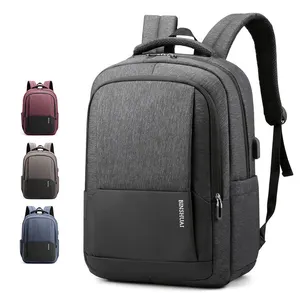 Özel OEM mochila antirobo öğrenci erkek dizüstü okul çantası iş arabası laptop sırt çantası ile usb