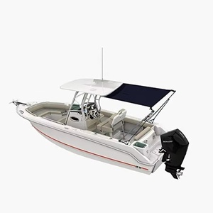 YISHUN Nouvelle auvent Bimini rigide en acier avec protection UV pour bateau <span class=keywords><strong>marin</strong></span>, extension de toit rigide pour bateau - Product Image 1