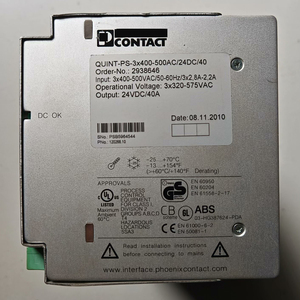 QUINT-<b>PS</b>-3X400-500AC/24DC/40 2938646 Power Supply for QUINT-<b>PS</b>-3X400-500AC/24DC/40 QUINT-<b>PS</b>-3X400-500AC/24DC/40 2938646 Power Su - Product Image 2