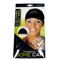 Casquette Dôme en Spandex d'Usine S/M/L avec Sangles Élastiques, Bonnet de Perruque à Tisser avec Emballage