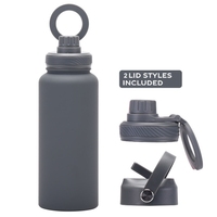 Botol Minum Termos dengan Logo Kustom, Penyangga Ponsel Magnetik Magsafe, Sentuhan Lembut, Vakum Terisolasi, Botol Air Stainless Steel